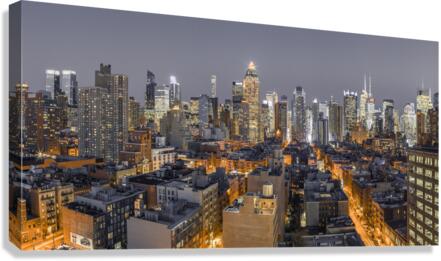 Lower Manhattan Canvas Print