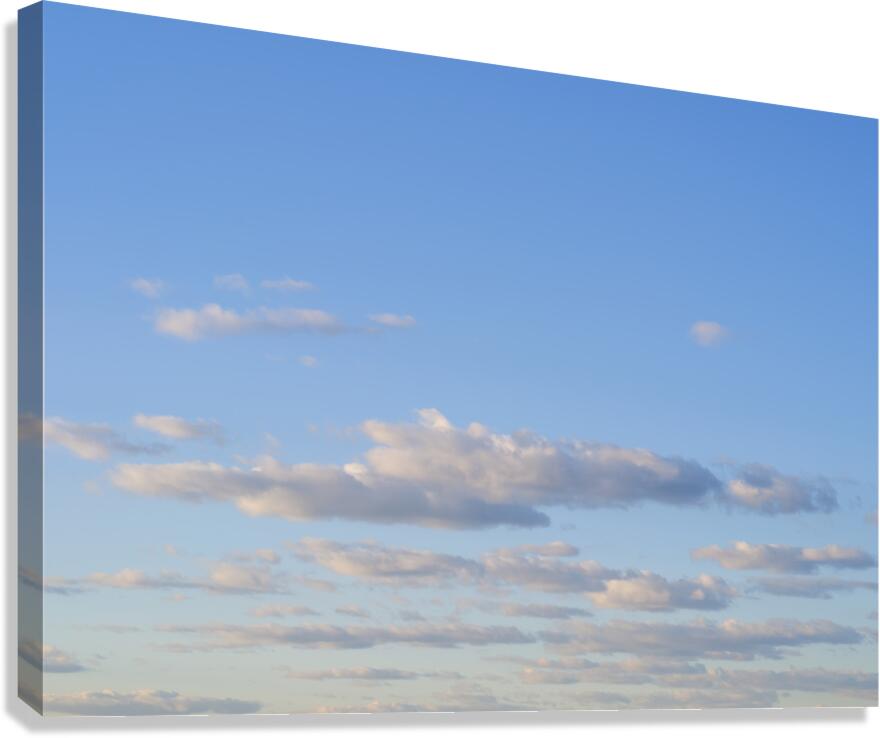 Blue sky Canvas Print