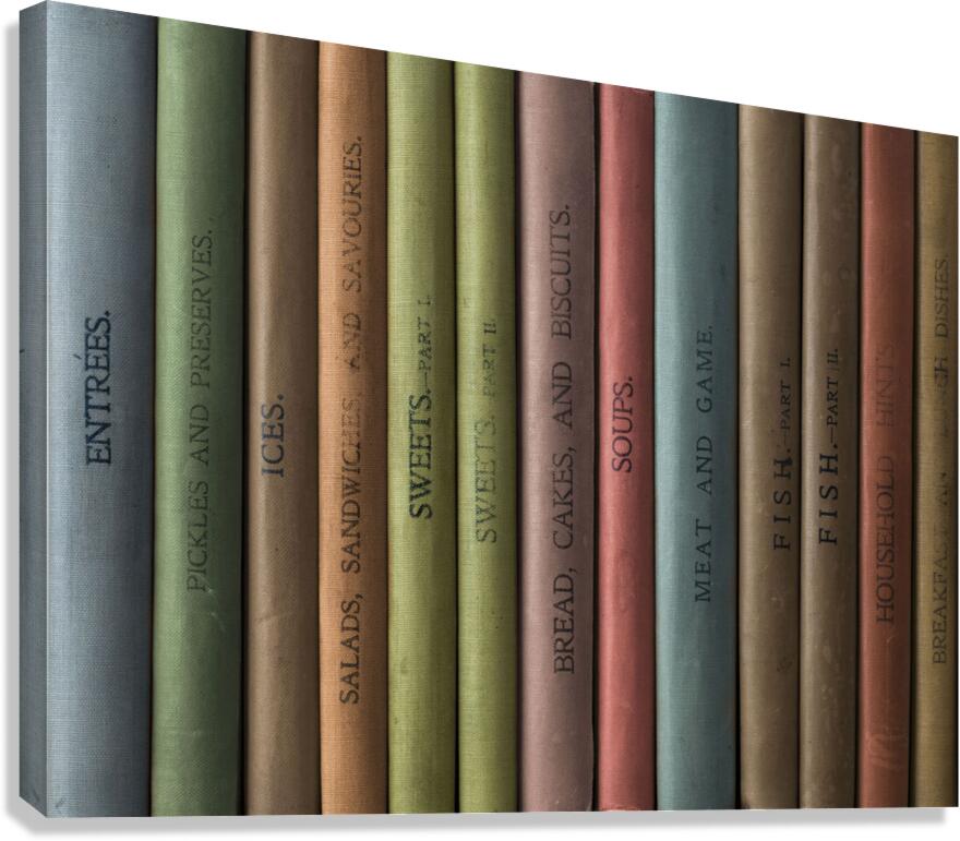 Library Treasures Canvas Print