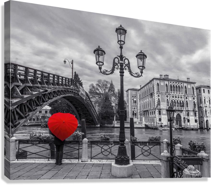 Accademia Bridge Venice Canvas Print