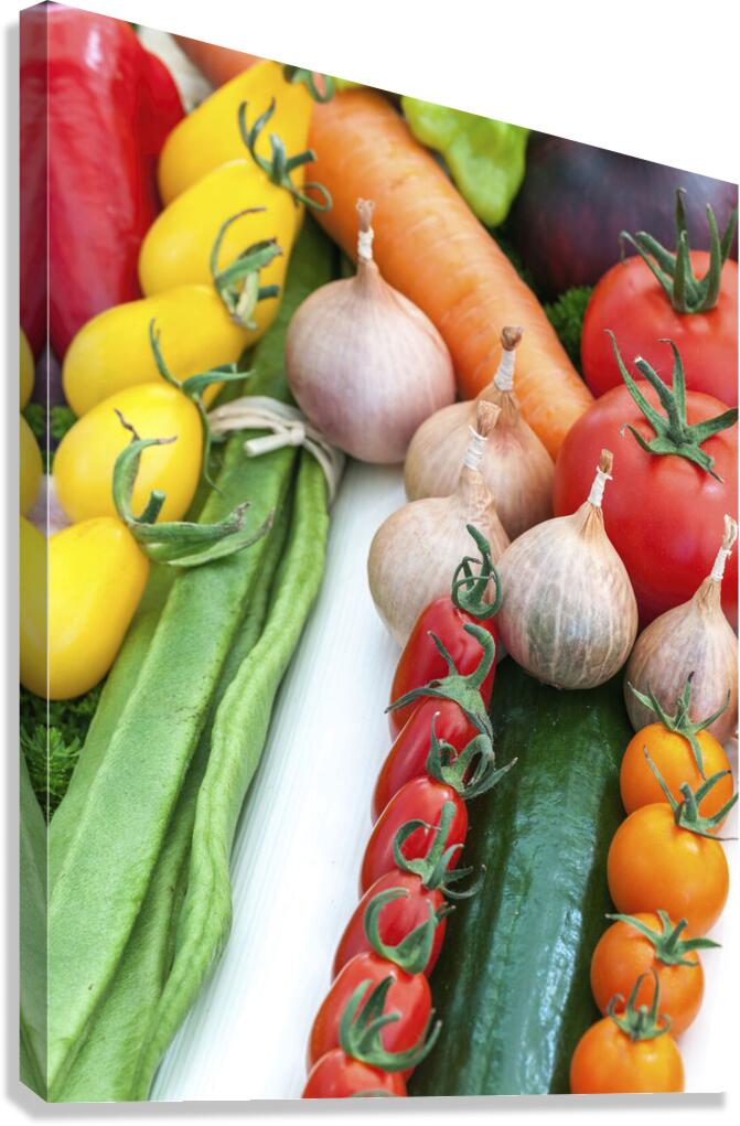 Fresh Vegetables Canvas Print