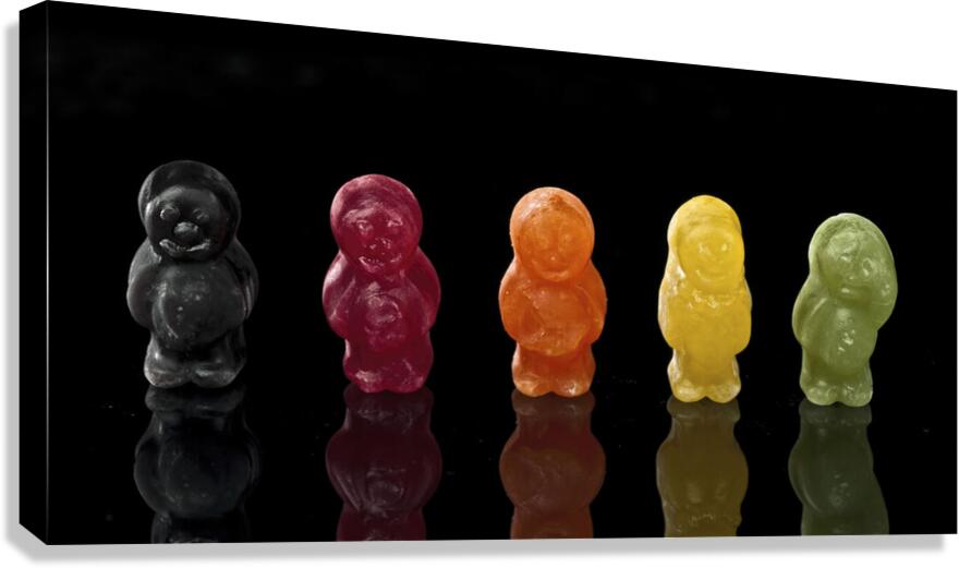 Jelly Babies Canvas Print