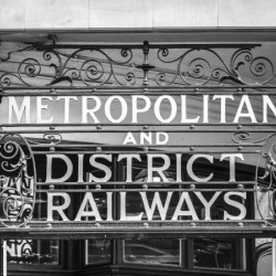 Metropolitan Railways Sign