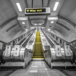 Subway Escalators
