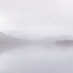 Wooden pier on the lake