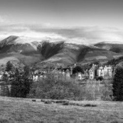 Panorama of Lake District