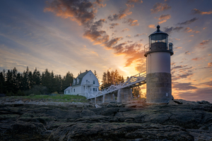 Spring Morning at Marshall Point