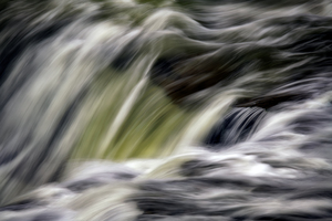 Rushing Water Over the Upper Falls