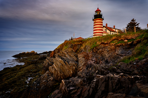 Cloudy Morning at West Quoddy Head