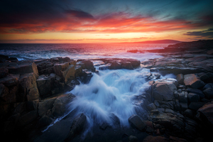 Red Sky at Dusk