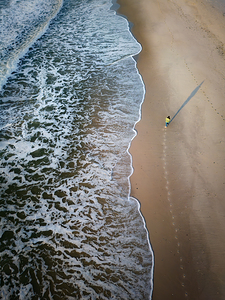 Morning Beach Stroll