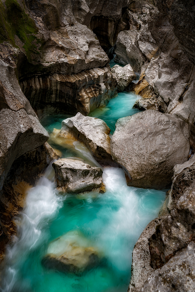 Great Soča Gorge III Print