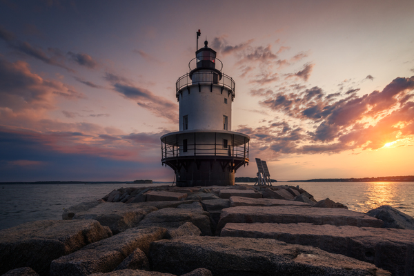 Sunrise at Spring Point Print