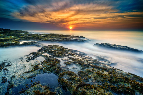 Two Lights Sunrise Print