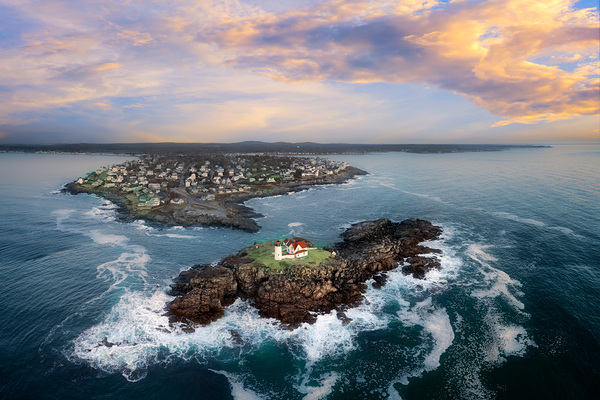 Cape Neddick Awakens Print