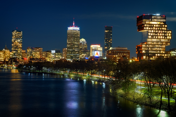 Boston Nocturne Print