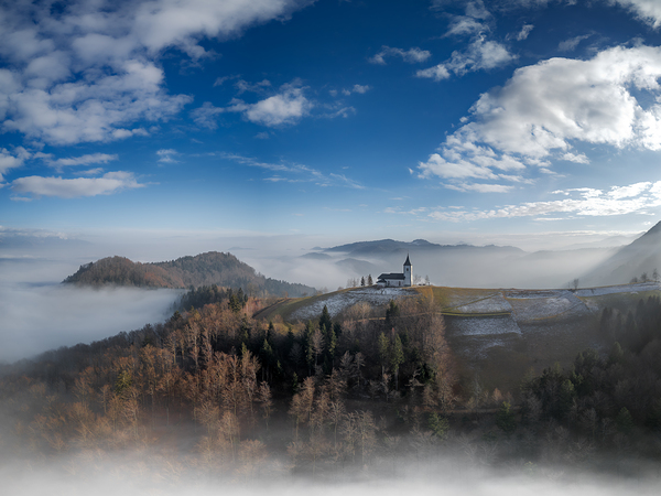 Sanctuary in the Clouds Print
