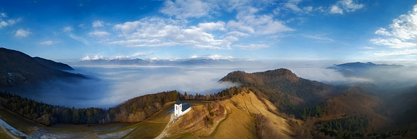 Jamnik Churck Panorama Print