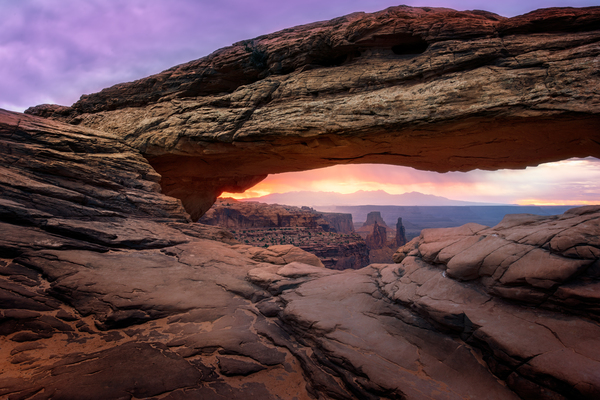 Dawn at Mesa Arch by Rick Berk