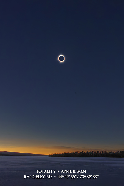 Totality Rangeley Print