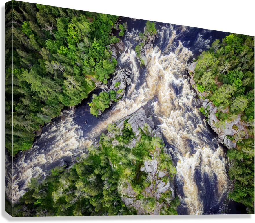 Ripogenus Gorge Canvas Print