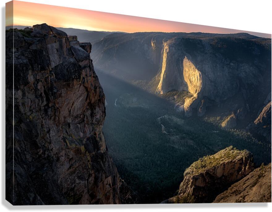 Taft Point Canvas Print