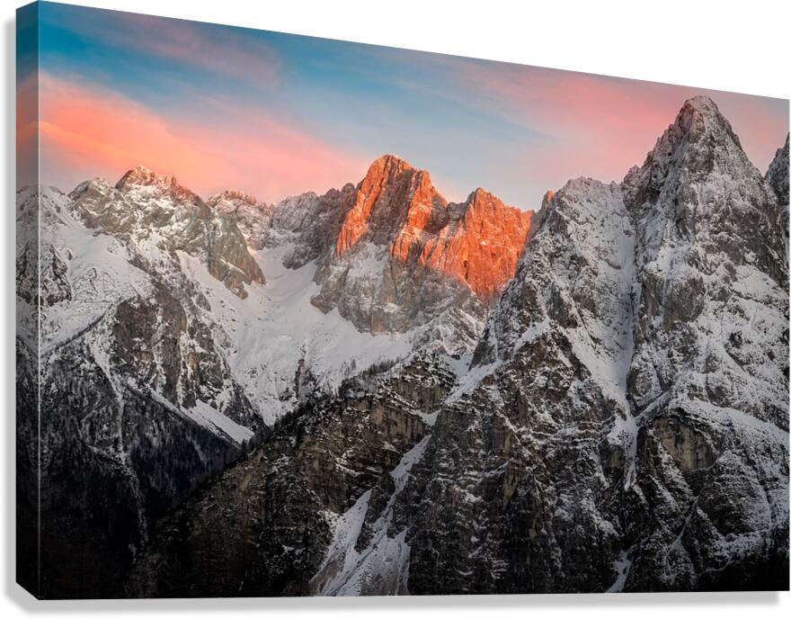 Škrlatica Canvas Print