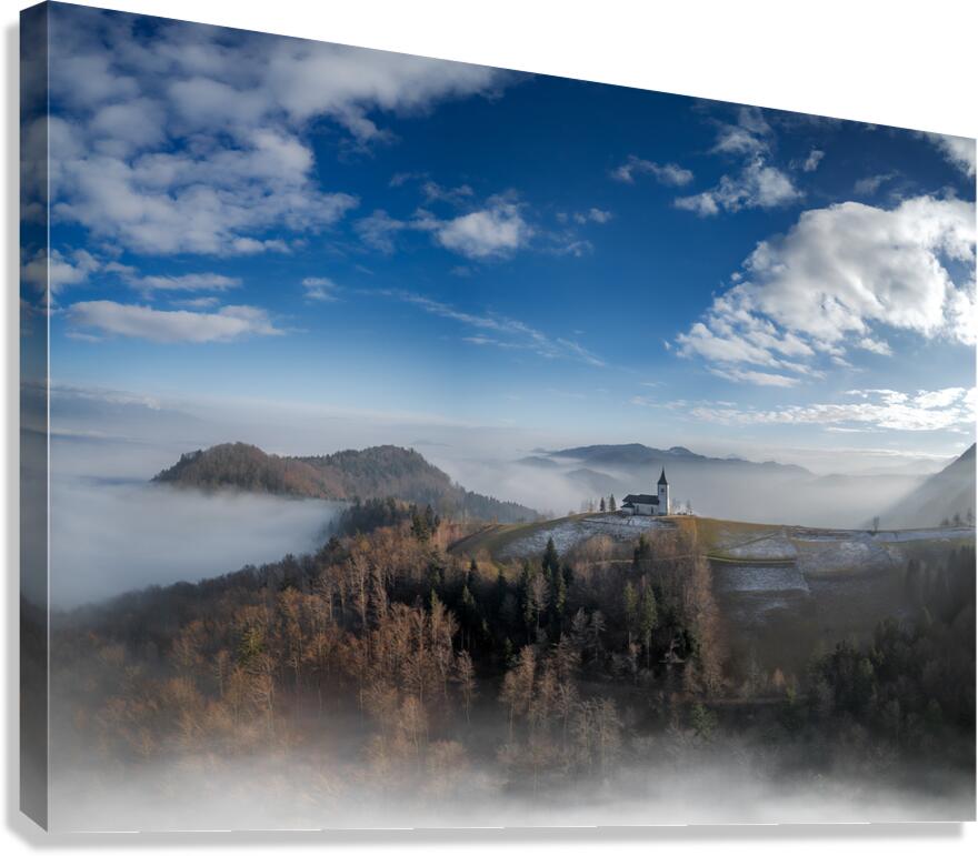 Sanctuary in the Clouds Canvas Print