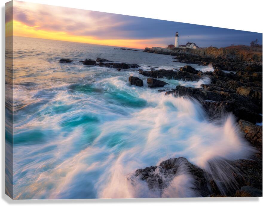 Relentless Tide Canvas Print