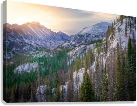 Longs Peak Canvas Print