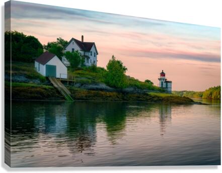 Morning at Squirrel Point Canvas Print