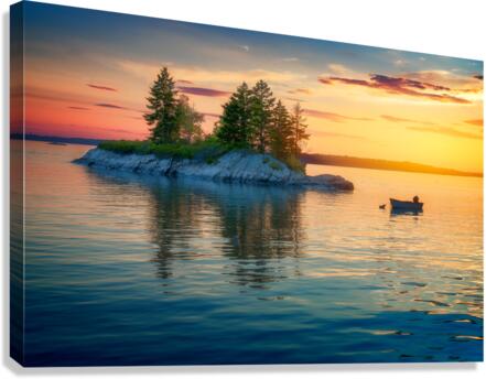 Sunset Reset Canvas Print