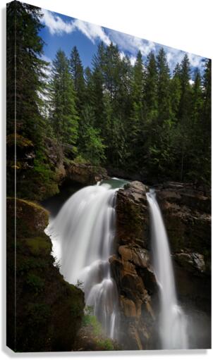 Nooksack Falls Canvas Print