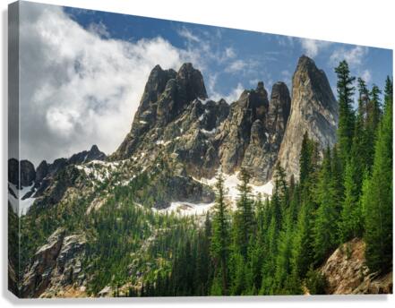 Above Washington Pass Canvas Print