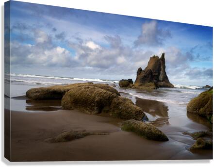 Arcadia Beach Canvas Print