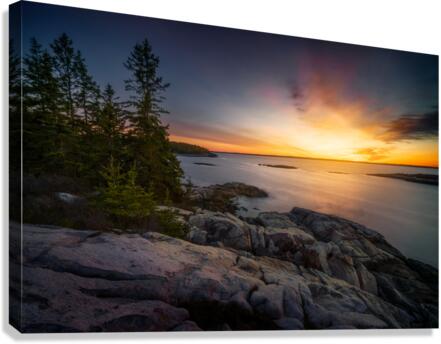 Sheepscot Dawn Canvas Print