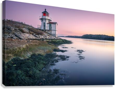 Squirrel Point Lighthouse Canvas Print