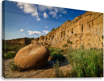 Cannonball Concretion Canvas Print