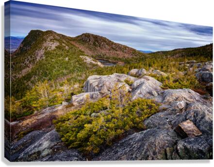 Tumbledown Mountain Canvas Print