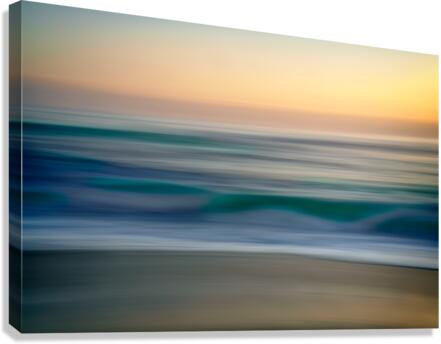 Ocean Blur Canvas Print