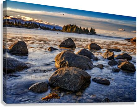 Smith Point Vinalhaven Canvas Print