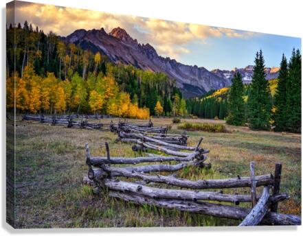 Mount Sneffels Canvas Print