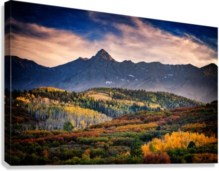 Dallas Divide Canvas Print