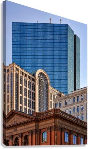 Boston Geometry Canvas Print