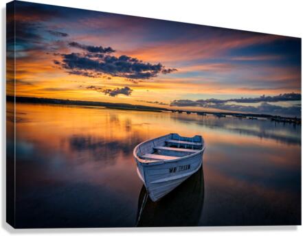 Sunset at Pine Point Canvas Print