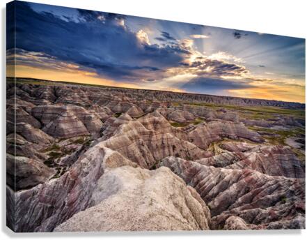 Badlands Canvas Print