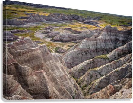 Badlands III Canvas Print