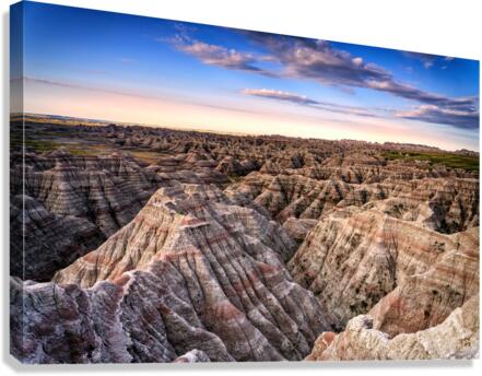 Badlands IV Canvas Print