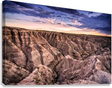 Badlands II Canvas Print