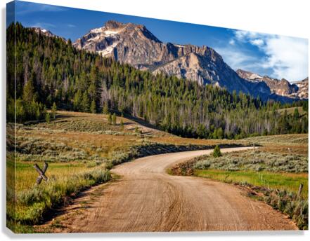 Alpine Peak Canvas Print